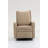 Short Plush Manual Button Armchair Sofa-141866445
