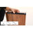 Mid-Century Wooden Oval TV Stand with Charging Station, Sliding Tambour Door & Golden Handles, for TVs up to 80"-58704284
