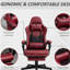Fauteuil de jeu en cuir polyuréthane Diamond