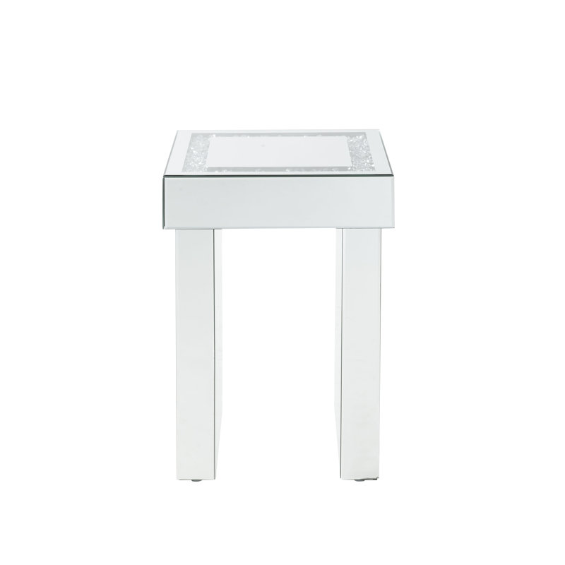 Table de bout en miroir Noralie Glam