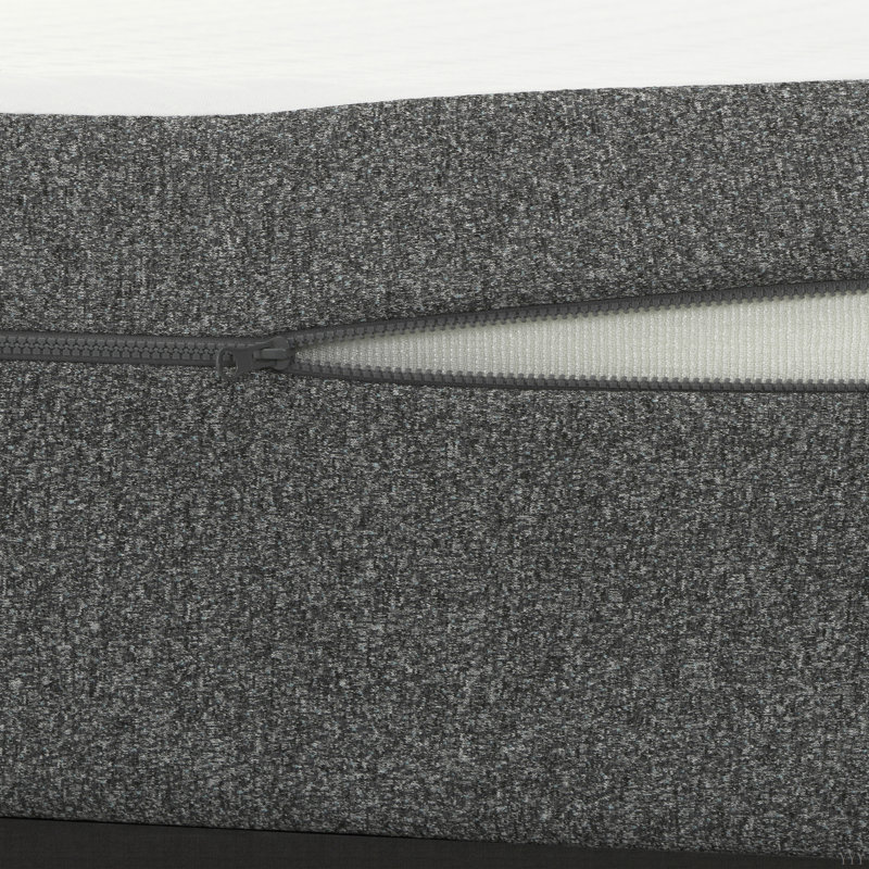 Matelas en mousse viscoélastique gélifiée 10 "avec support de bord et grille d'aération, Très grand lit