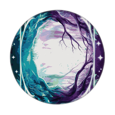 Lunar Shadows Indoor And Outdoor Area Rug