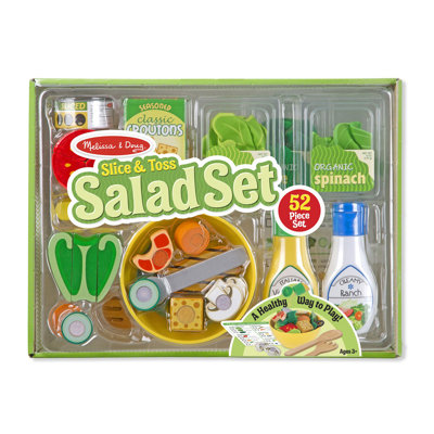 Slice and Toss Salad Play Food Set