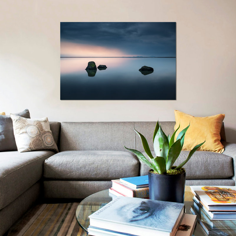 « serenity », reproduction de photo sur toile, H 40 po x l 60 po x P 1,5 po