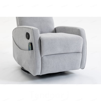 Fauteuil court en peluche