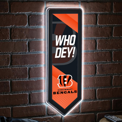 Plaque murale lumineuse NFL