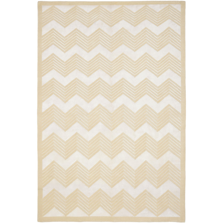 Ralph Lauren Monroe Chevron Wool, Viscose Chevron Rug