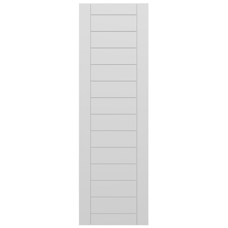 Volets de style moderne EnduraCore, L 12 po, White, H 67 po