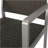 Outdoor 29.50" Rust-Proof Aluminum Barstools With PE Rattan Seat And Backrest, Set Of 2, Silver & Grey-782700353