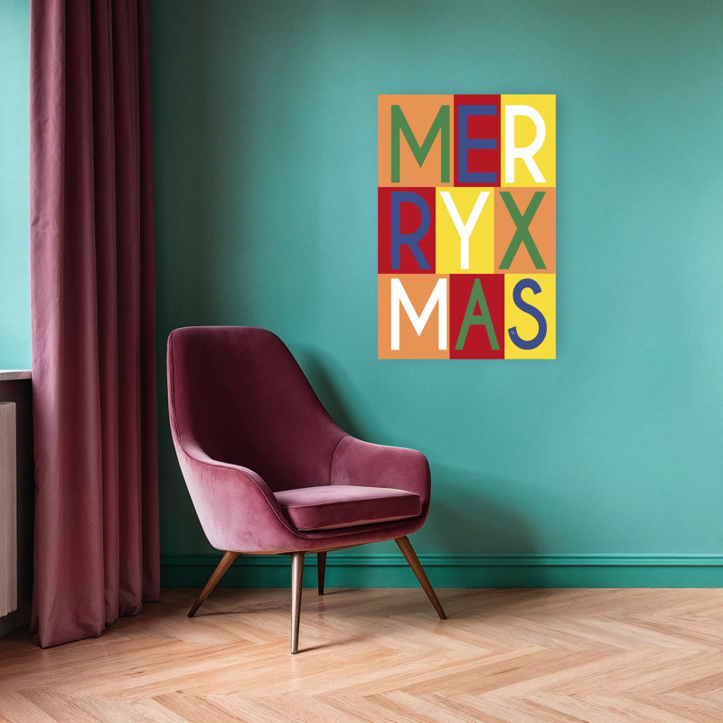 Merry Xmas, 48" H x 32" W