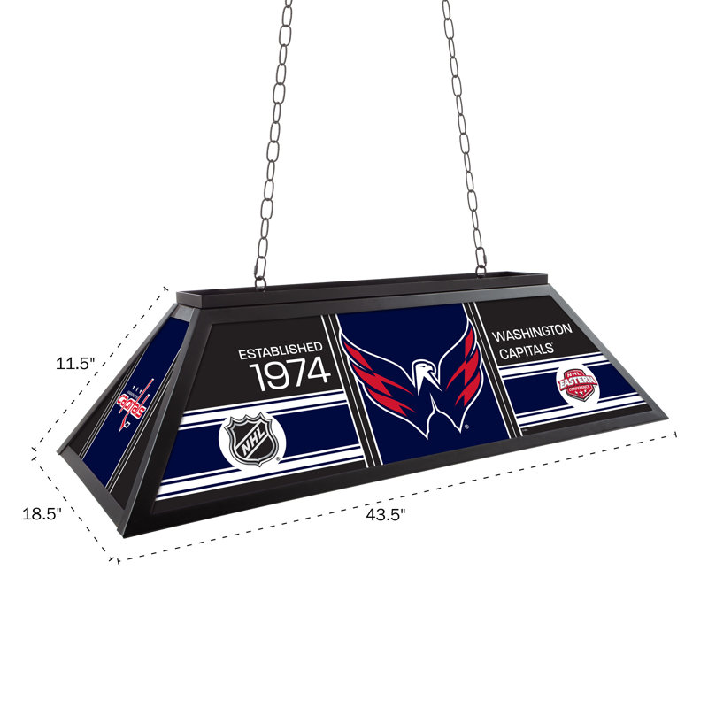 Luminaire pour table de billard Washington Capitals