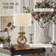 HOMCOM LED Nautical Table Lamp with USB Charging Port for Bedroom Living Room