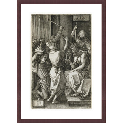 «Christ Crowned with Thorns» par Albrecht Dürer, impression giclée sur cadre