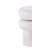 Iron White Stool Glossy