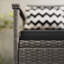Rattan Storage Bench