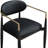 Eligah Vegan Leather Upholstered Dining Arm Chair-6766386-6766399