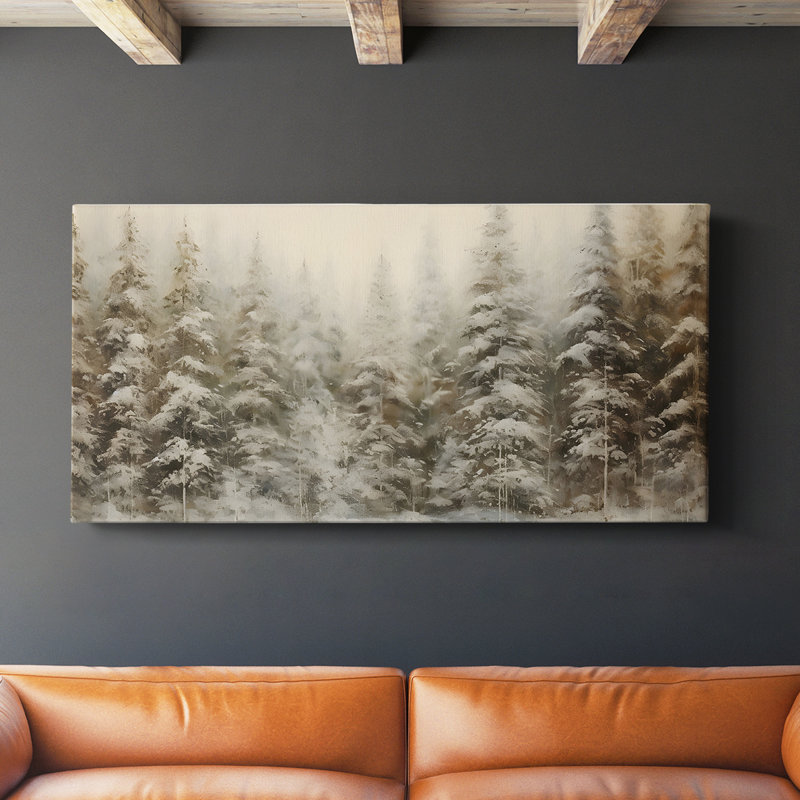 Landscape Series-CMXCVI- Gallery Wrapped Canvas -Ready to Hang, 16" H x 32" W