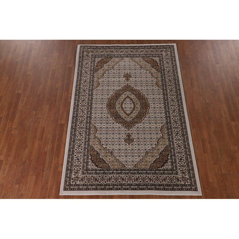 Tapis turc traditionnel géométrique 5 x 8