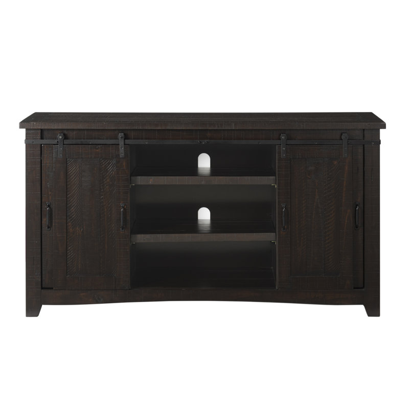 Kinsella Solid Wood TV Stand, Espresso
