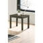 Ensemble de tables de salle à manger gris foncé - 3 pièces avec 1 table basse et 2 tables de bout, style classique, panneau de particules, bois d'hévéa chic 3 pièces, design moderne, + pour l'intérieur