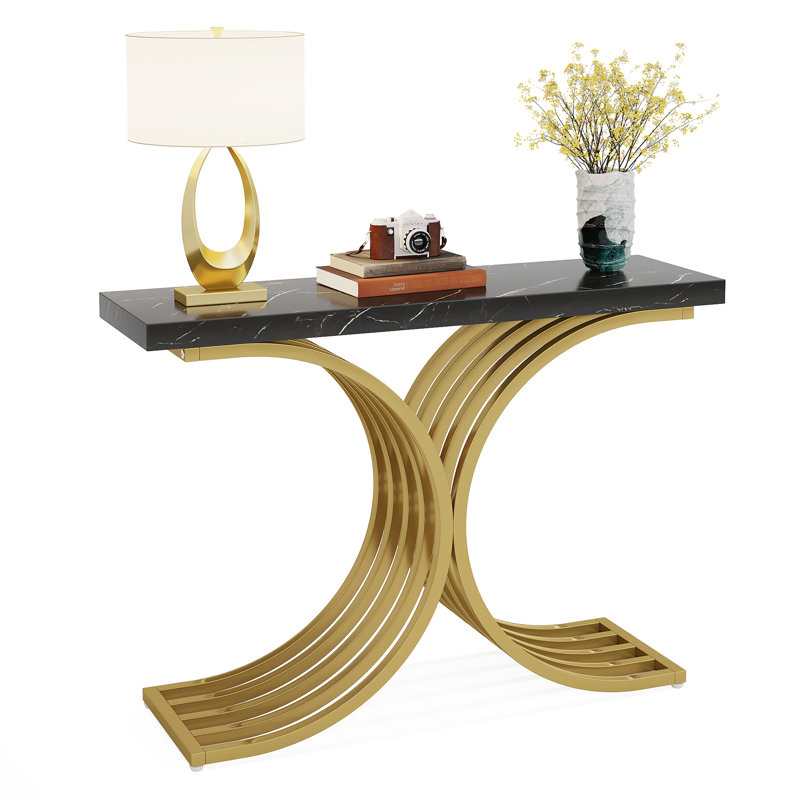 Gutzwiller 105cm Console Table, Black
