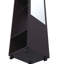 Armoire à 3 tablettes avec miroir et rangement ouvert-1108332965