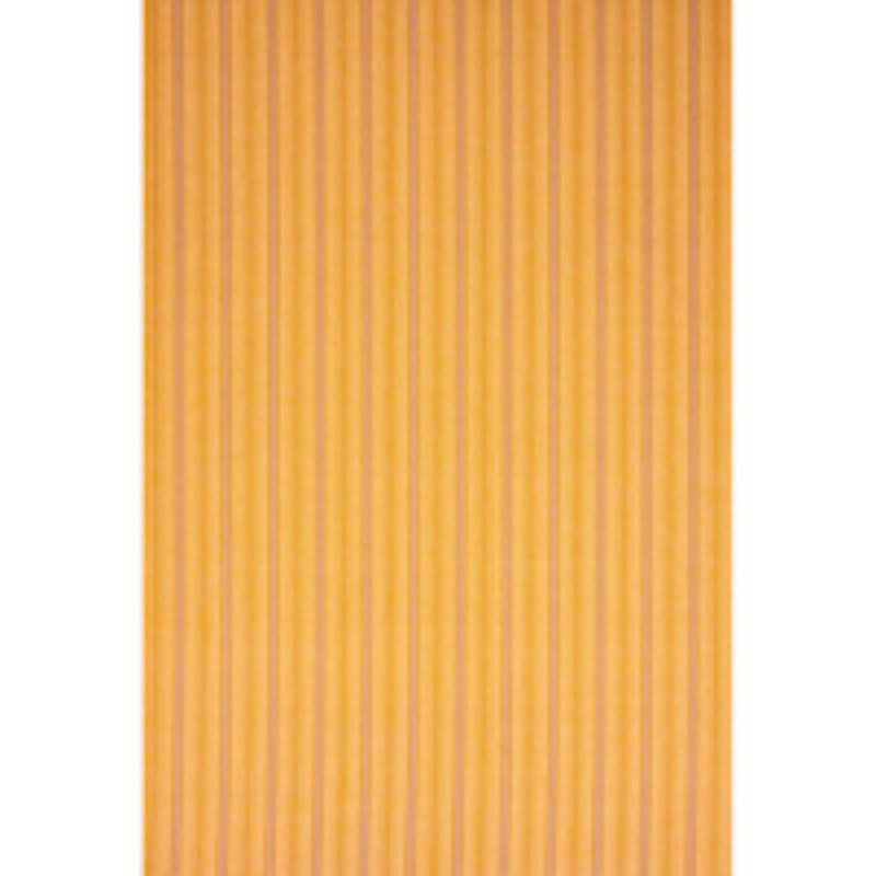 Schumacher x A Rum Fellow Panan Hand Woven Stripe Fabric, Yellow