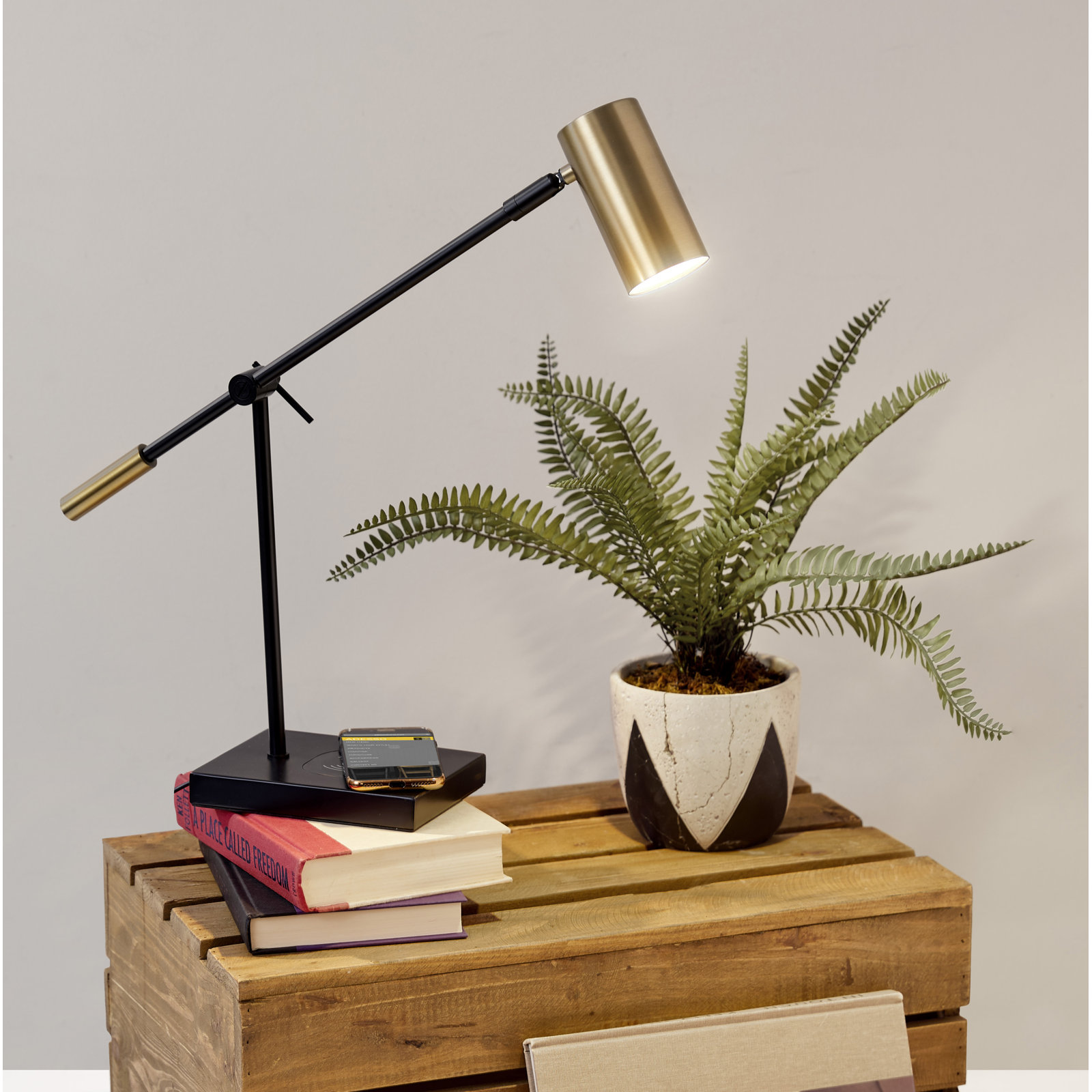 Flemings Desk Lamp, Black