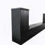 Console de style rétro avec armoire de rangement à pousser, convient à divers téléviseurs, idéale pour le salon et la chambre à coucher
