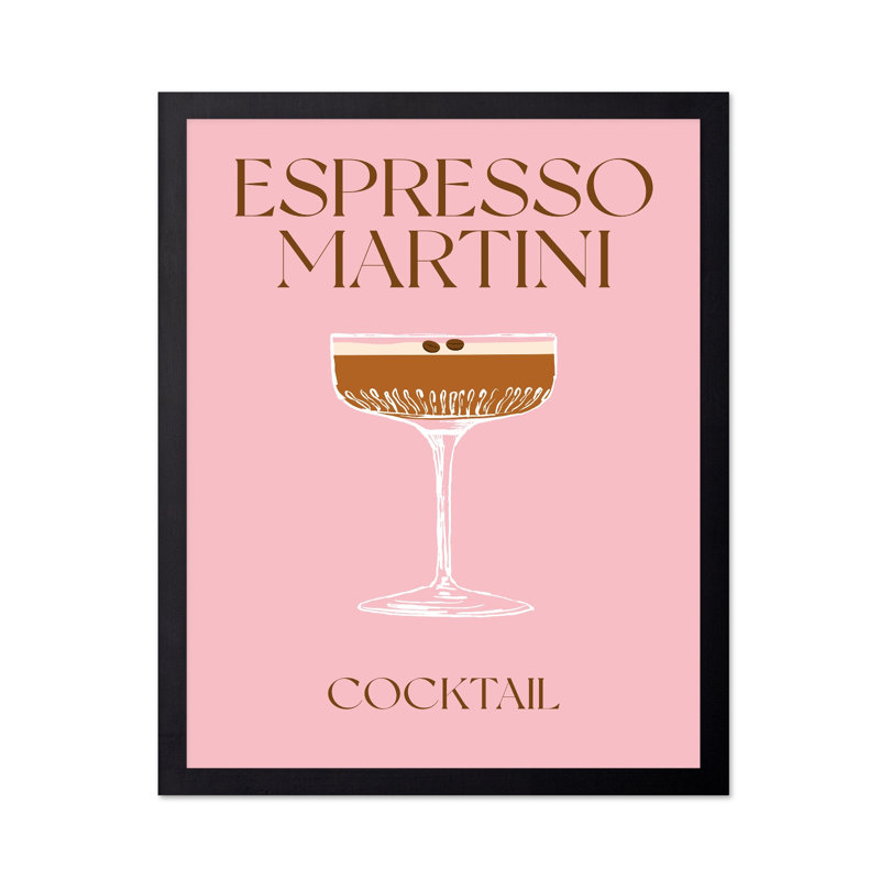 Espresso Martini No1, Sans cadre, Affiche, H 12 po x l 16 po