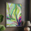 Impression encadrée Bright Tropical Abstraction II - bois massif-1573713801