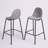 Lazio Velvet Bar Stool with Iron Legs-1468054090-1374363110