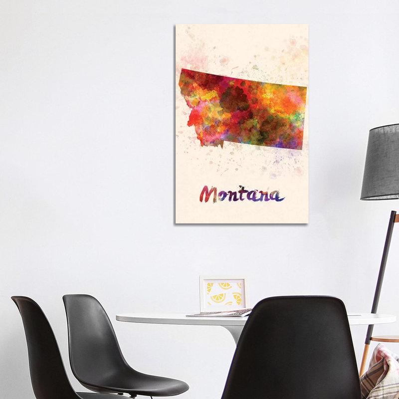 Montana by Paul Rommer - Wrapped Canvas Gallery-Wrapped Canvas Giclée, 101.6cm H x 66.04cm W x 1.91cm D