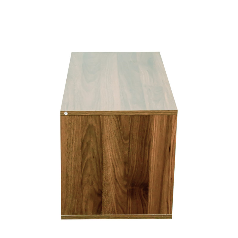 Armoire à porte en verre empilable moderne avec finition en mélamine Glowden