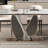 Italian style simple rectangular dining table sets-103294561