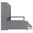 Wooden Daybed With Three Drawers, and All-in-One Cabinet, Desk and Shelves-56933625-56933628