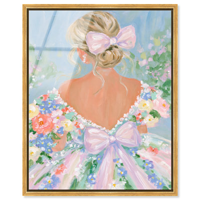 Floral Fairytale I, impression acrylique de Boston par