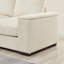 Canapé modulaire spacieux en forme de U avec repose-pieds mobile et rangement pour les accoudoirs, pour un confort et des espaces de vie polyvalents-304486994