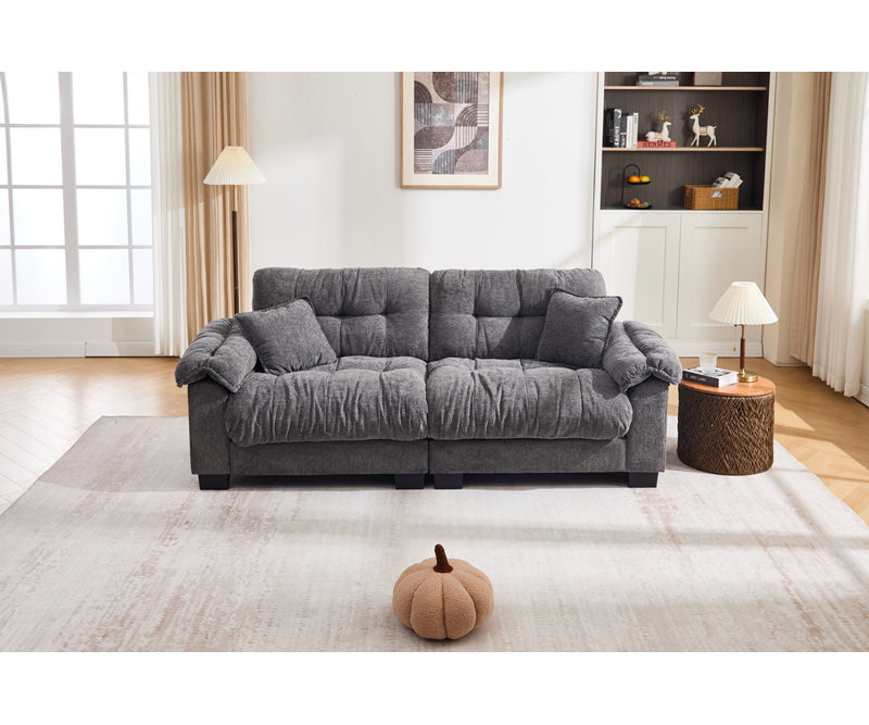 Canapé 3 places Casual, Gris