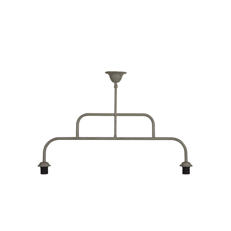 San Pablo - Light Kitchen Island Pendant, Grey Taupe Metal
