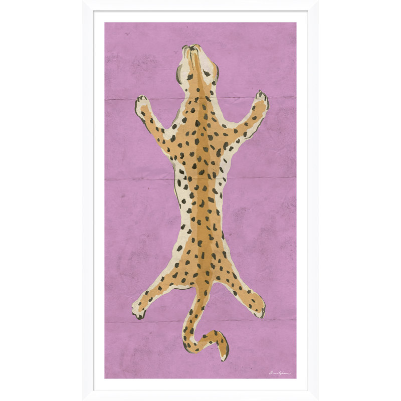 Leopard Series Giclee Print by Dana Gibson, White