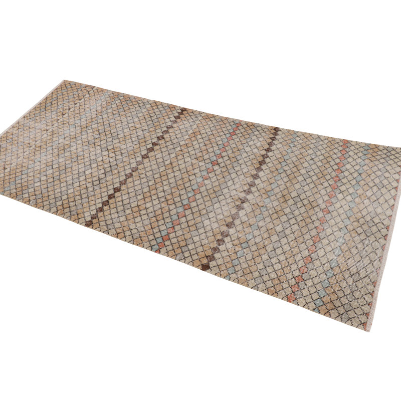 One-of-a-Kind 3'1x6'7 Hand Knotted Area Rug