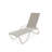 Outdoor Powder Coated Aluminum Single chaise-48934642-48935079