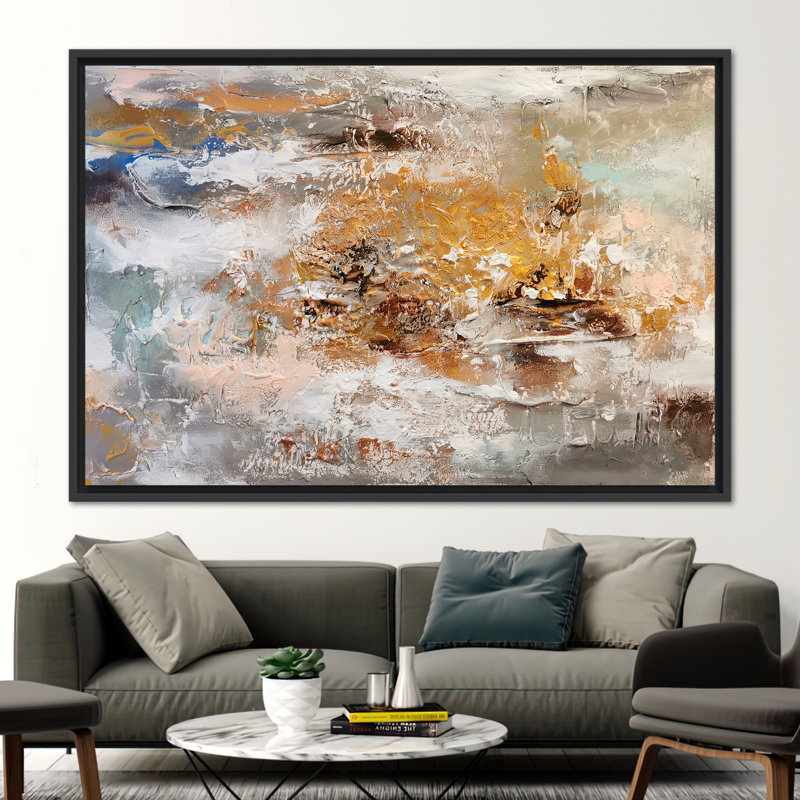 Print on Canvas, Framed Print without Mat, Black, 40 cm H x 60 cm W