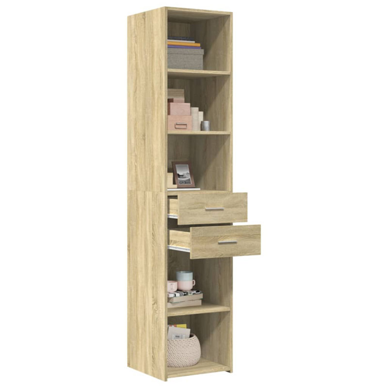 Shilonda Storage Cabinet, Sonoma Oak