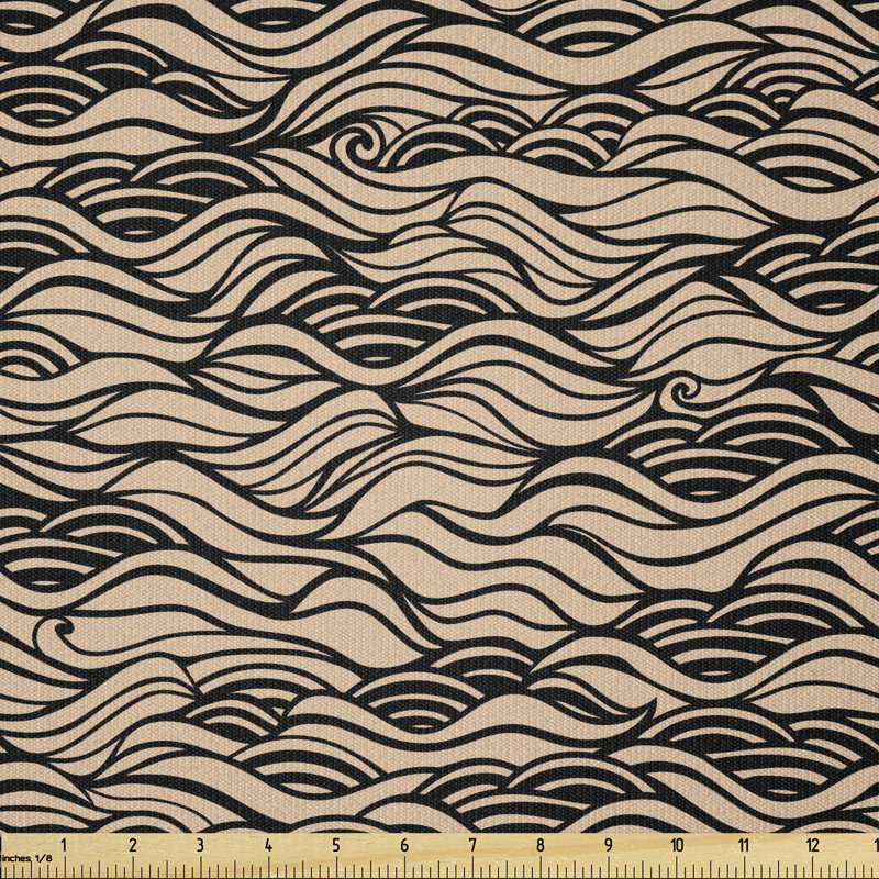 Cudlip Swirl Waves Multi-Purpose Fabric