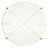 Morticia Dacey Round Glass Accent Table