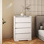 Commode 4 tiroirs, commode sans poignée-711258433