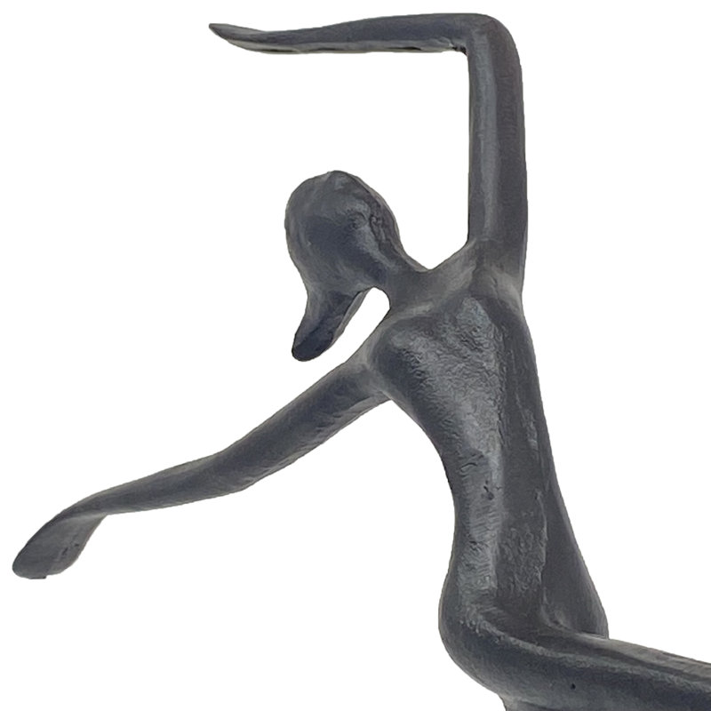 NATALIA DANCER Iron Figurine 33cm, Mocha