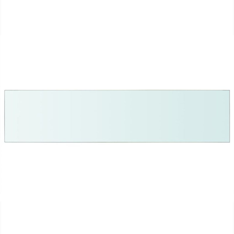 Tablette en verre, H 0,31 po x l 43,3 po x P 9,8 po